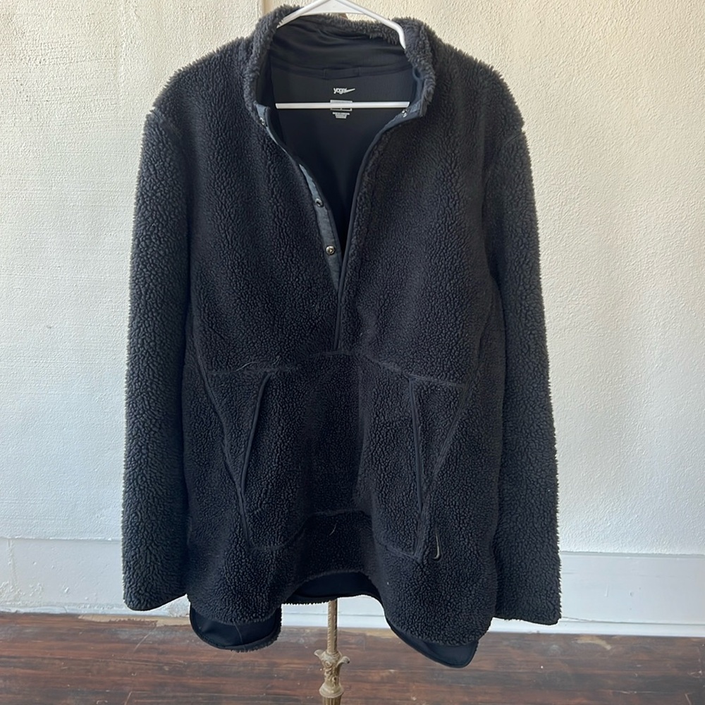 Nike Yoga Loose Fit Oversized Fleece Mediumm